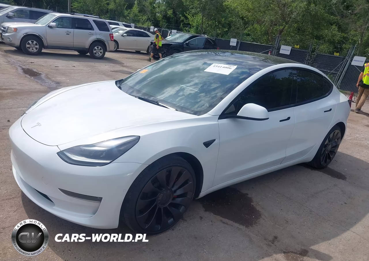 2022 Tesla Model 3 Performance Dual Motor All-Wheel Drive VIN:5YJ3E1EC1NF273836 - 2
