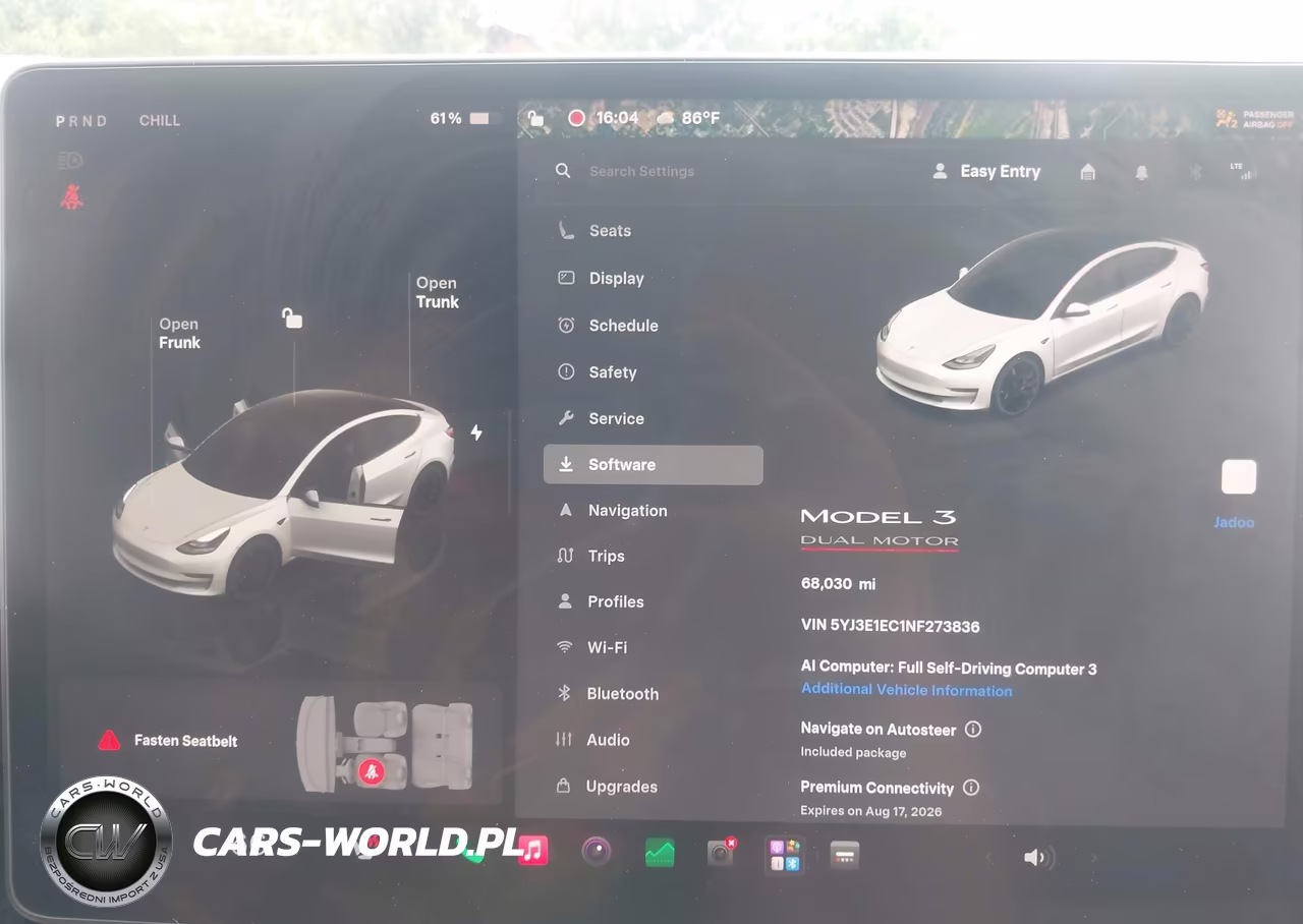 2022 Tesla Model 3 Performance Dual Motor All-Wheel Drive VIN:5YJ3E1EC1NF273836 - 7