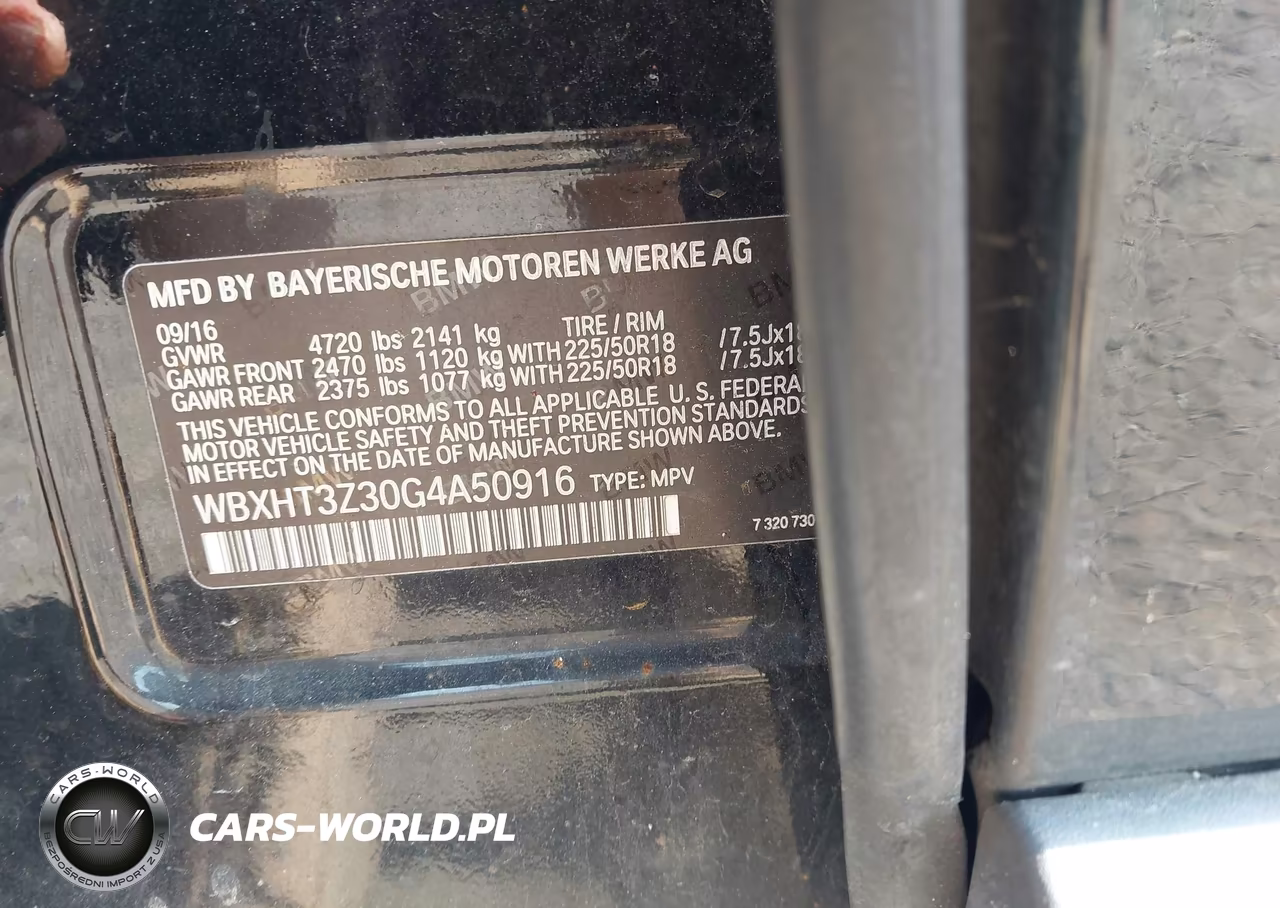 2016 BMW X1 xDrive28I VIN:WBXHT3Z30G4A50916 - 9