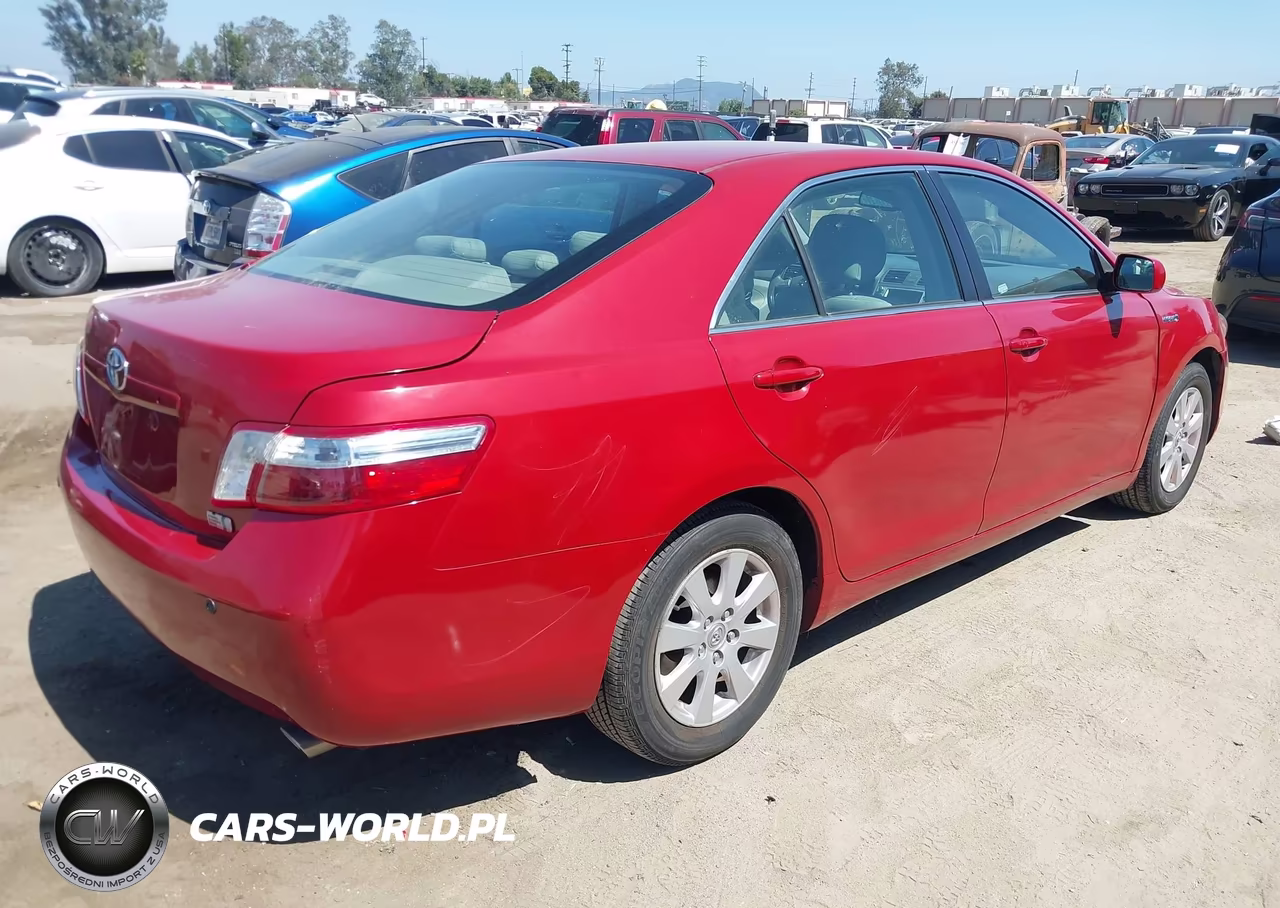 2007 Toyota Camry Hybrid VIN:JTNBB46K673035083 - 4