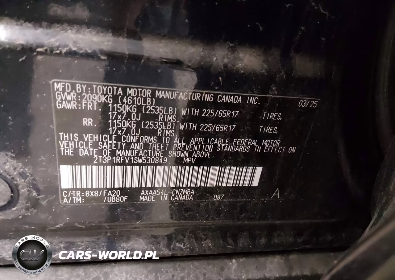 2025 Toyota Rav4 Xle VIN:2T3P1RFV1SW530849 - 9