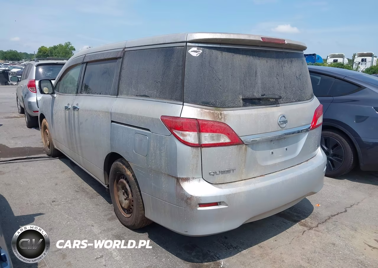 2012 Nissan Quest S VIN:JN8AE2KP7C9030533 - 3