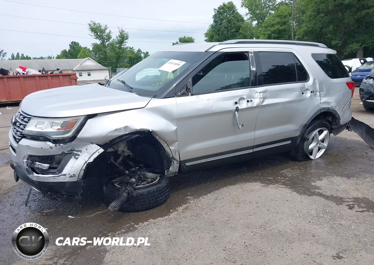 2017 Ford Explorer Xlt VIN:1FM5K8D82HGB34277 - 2