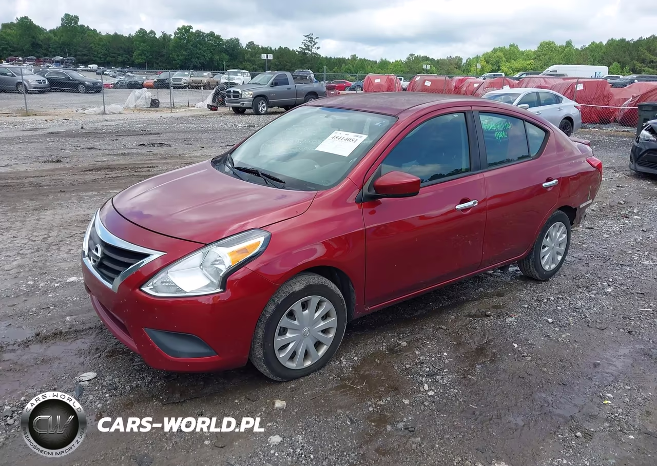 2019 Nissan Versa 1.6 Sv VIN:3N1CN7AP0KL834992 - 2