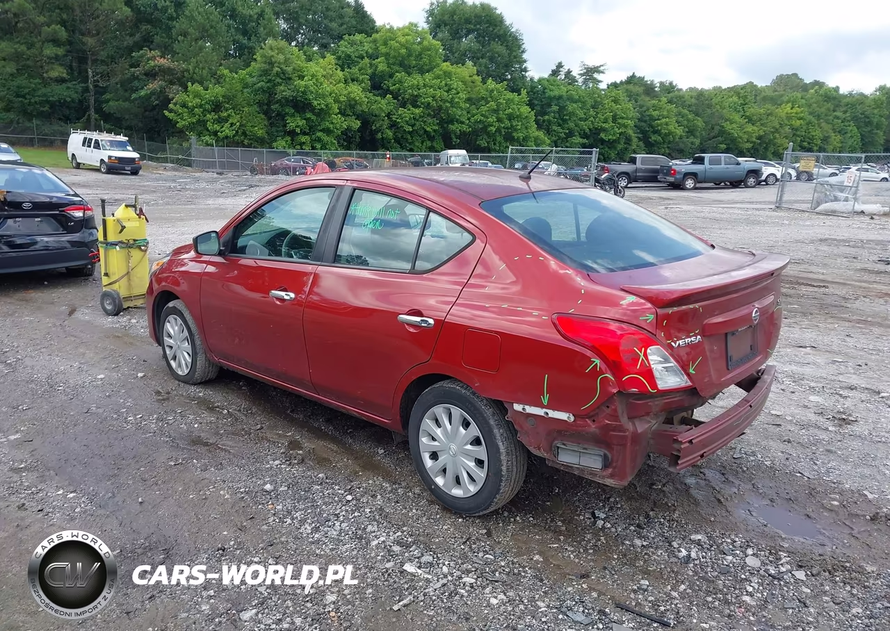 2019 Nissan Versa 1.6 Sv VIN:3N1CN7AP0KL834992 - 3