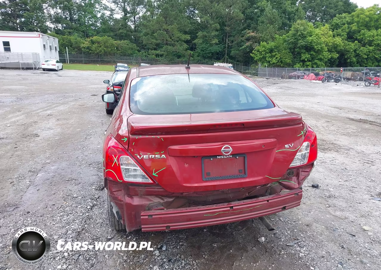 2019 Nissan Versa 1.6 Sv VIN:3N1CN7AP0KL834992 - 6