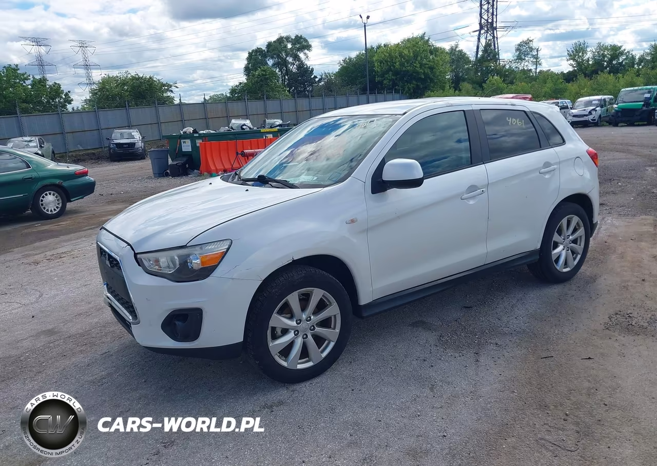 2015 Mitsubishi Outlander Sport Es VIN:4A4AR3AWXFE036040 - 2