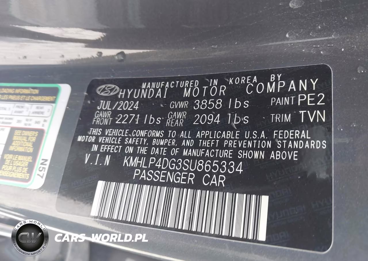 2025 Hyundai Elantra Limited VIN:KMHLP4DG3SU865334 - 9