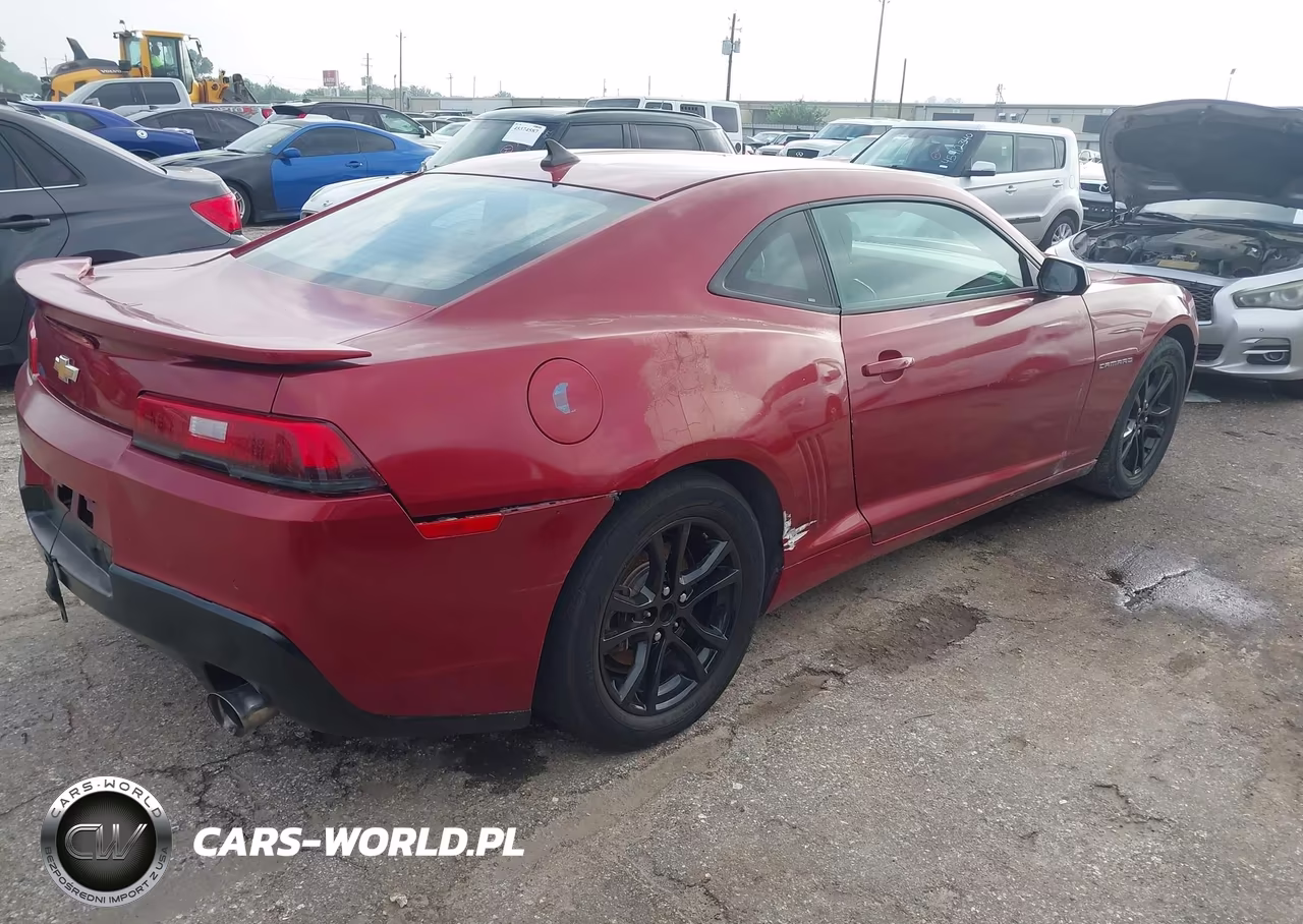 2014 Chevrolet Camaro 2Ls VIN:2G1FA1E30E9210037 - 4