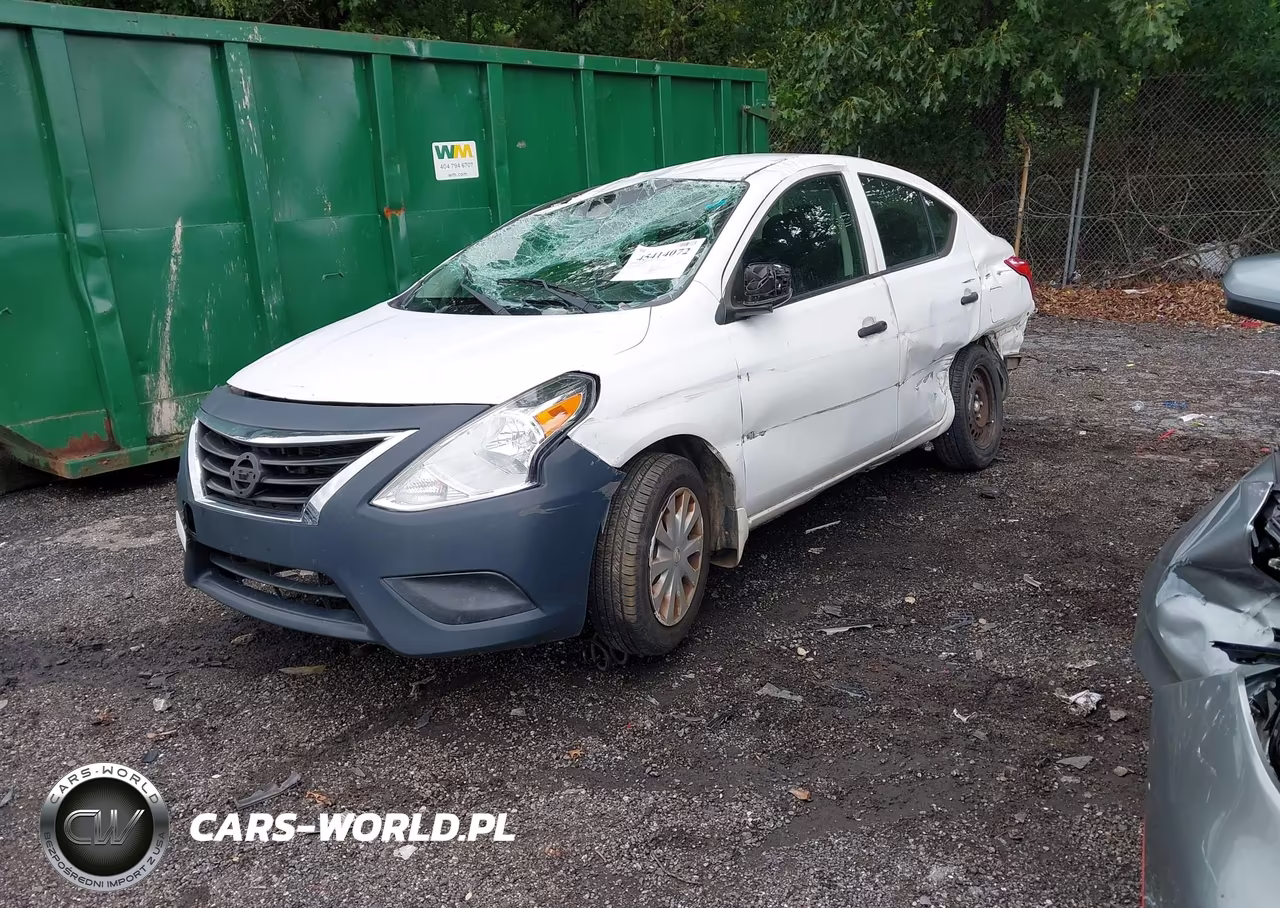 2016 Nissan Versa 1.6 S VIN:3N1CN7AP0GL843358 - 2