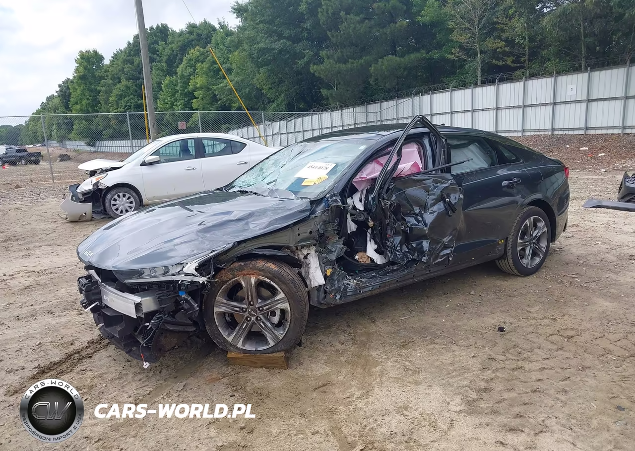 2022 Kia K5 Ex VIN:5XXG34J22NG146273 - 2