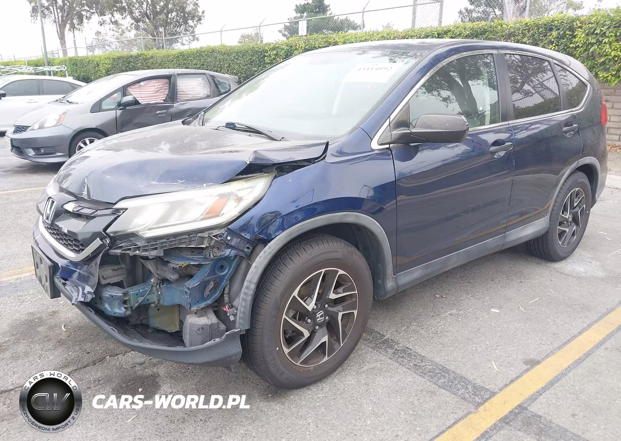 2016 Honda Cr-V Se VIN:2HKRM3H40GH568010 - 2