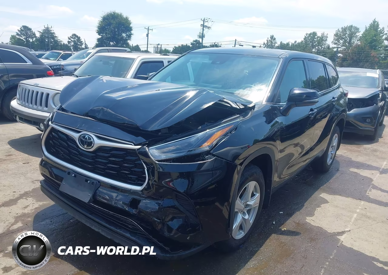 2022 Toyota Highlander L VIN:5TDCZRBH9NS561117 - 2