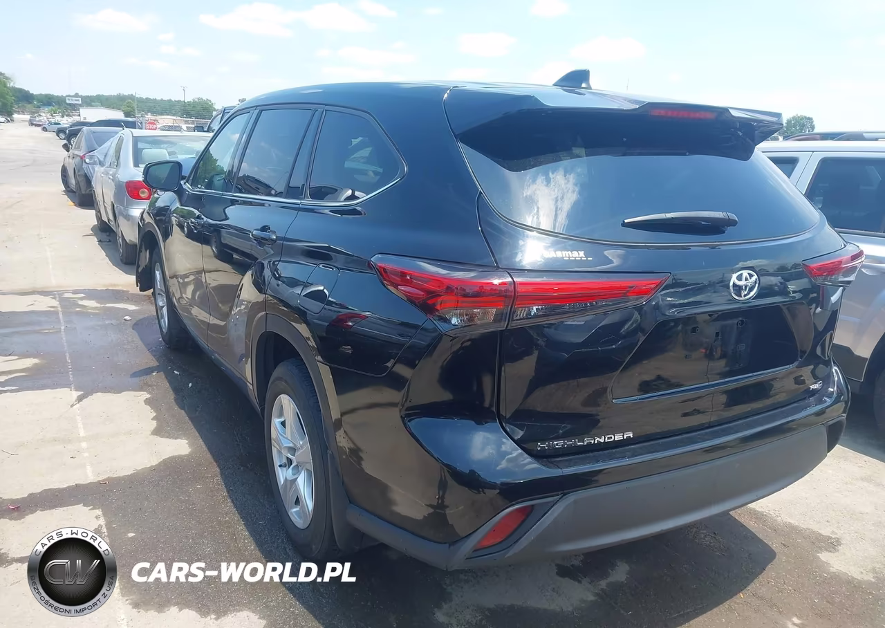 2022 Toyota Highlander L VIN:5TDCZRBH9NS561117 - 3