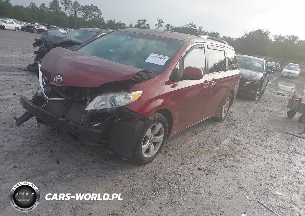2014 Toyota Sienna Le V6 8 Passenger VIN:5TDKK3DC7ES437586 - 2