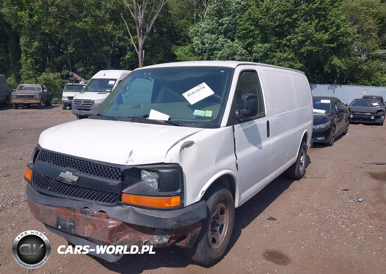2007 Chevrolet Express Work Van VIN:1GCFG15X871249510 - 2