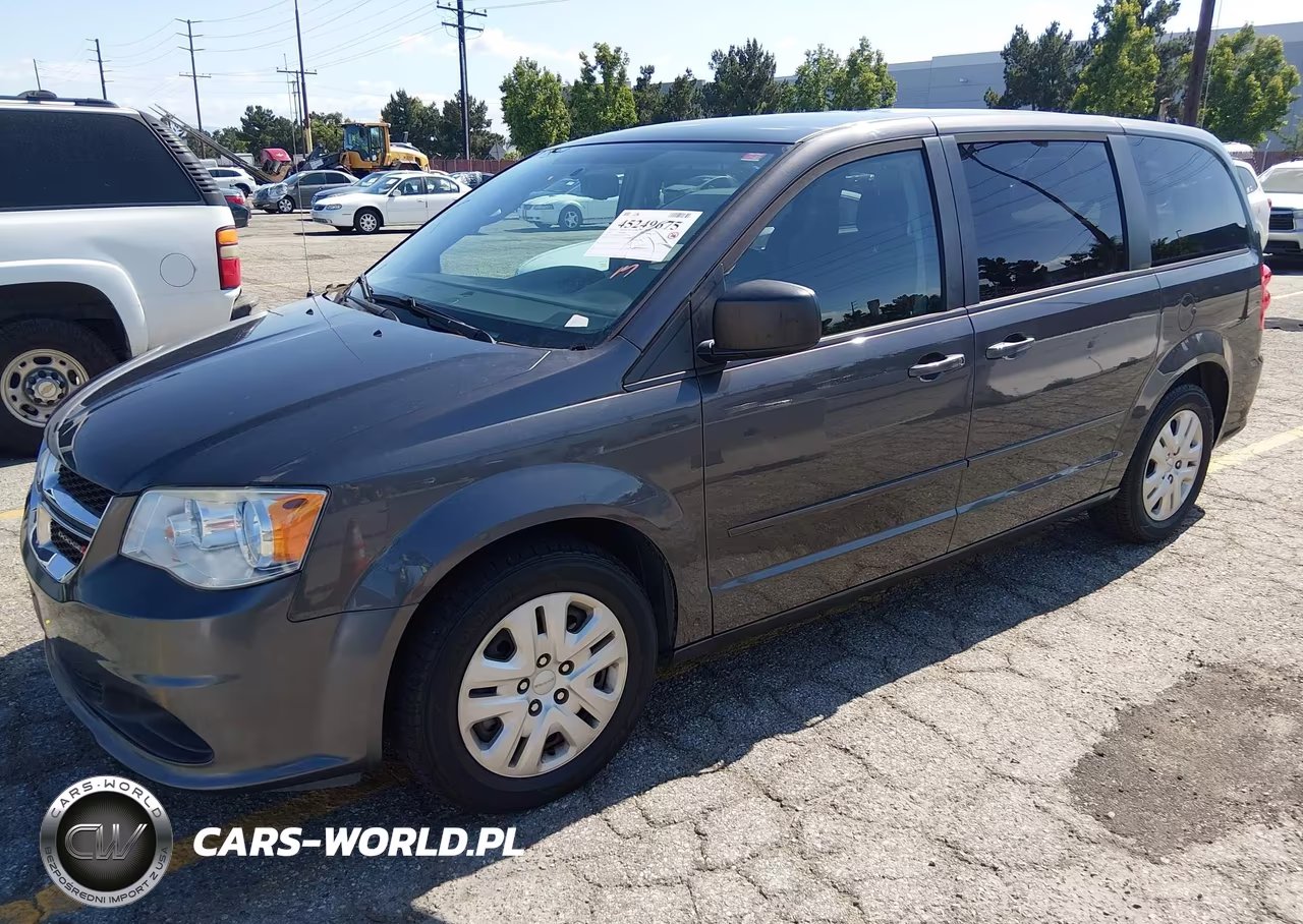 2017 Dodge Grand Caravan Se VIN:2C4RDGBG8HR789577 - 2