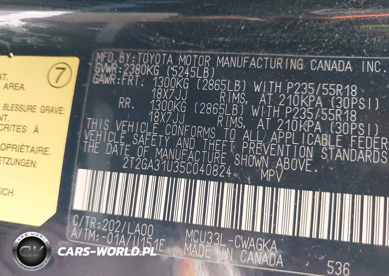 2005 Lexus Rx 330 VIN:2T2GA31U35C040824 - 9