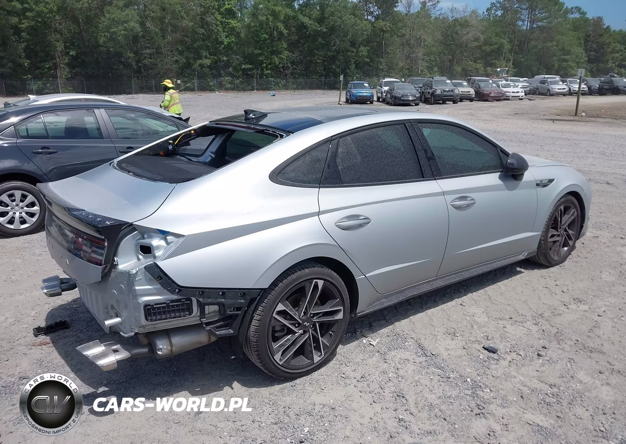 2025 Hyundai Sonata N Line VIN:KMHL54JC3SA481823 - 4