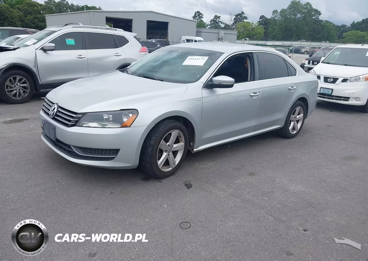 2014 Volkswagen Passat 1.8T Wolfsburg Edition VIN:1VWAT7A32EC029290 - 2