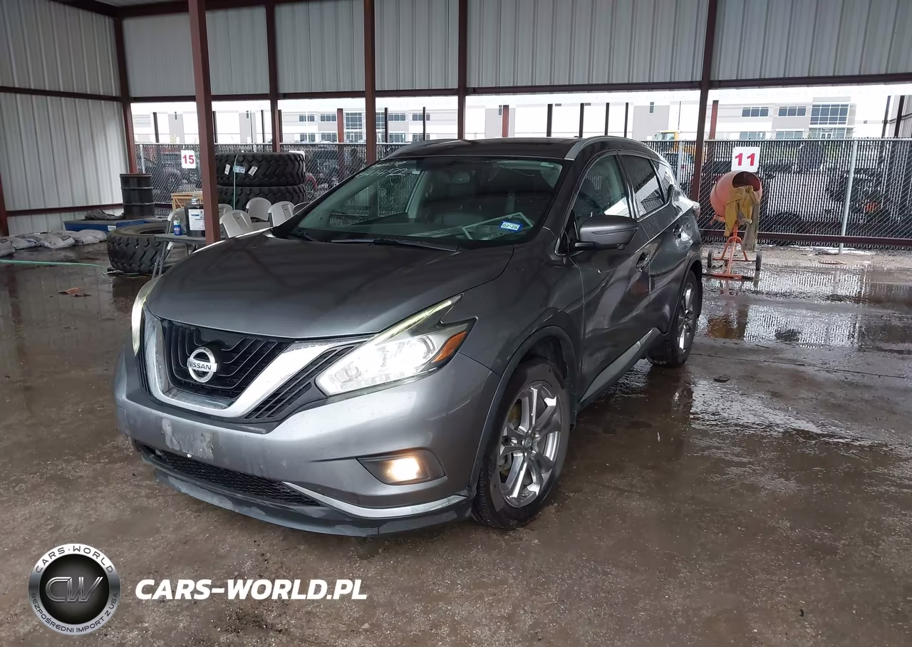 2018 Nissan Murano Platinum VIN:5N1AZ2MG3JN161911 - 2
