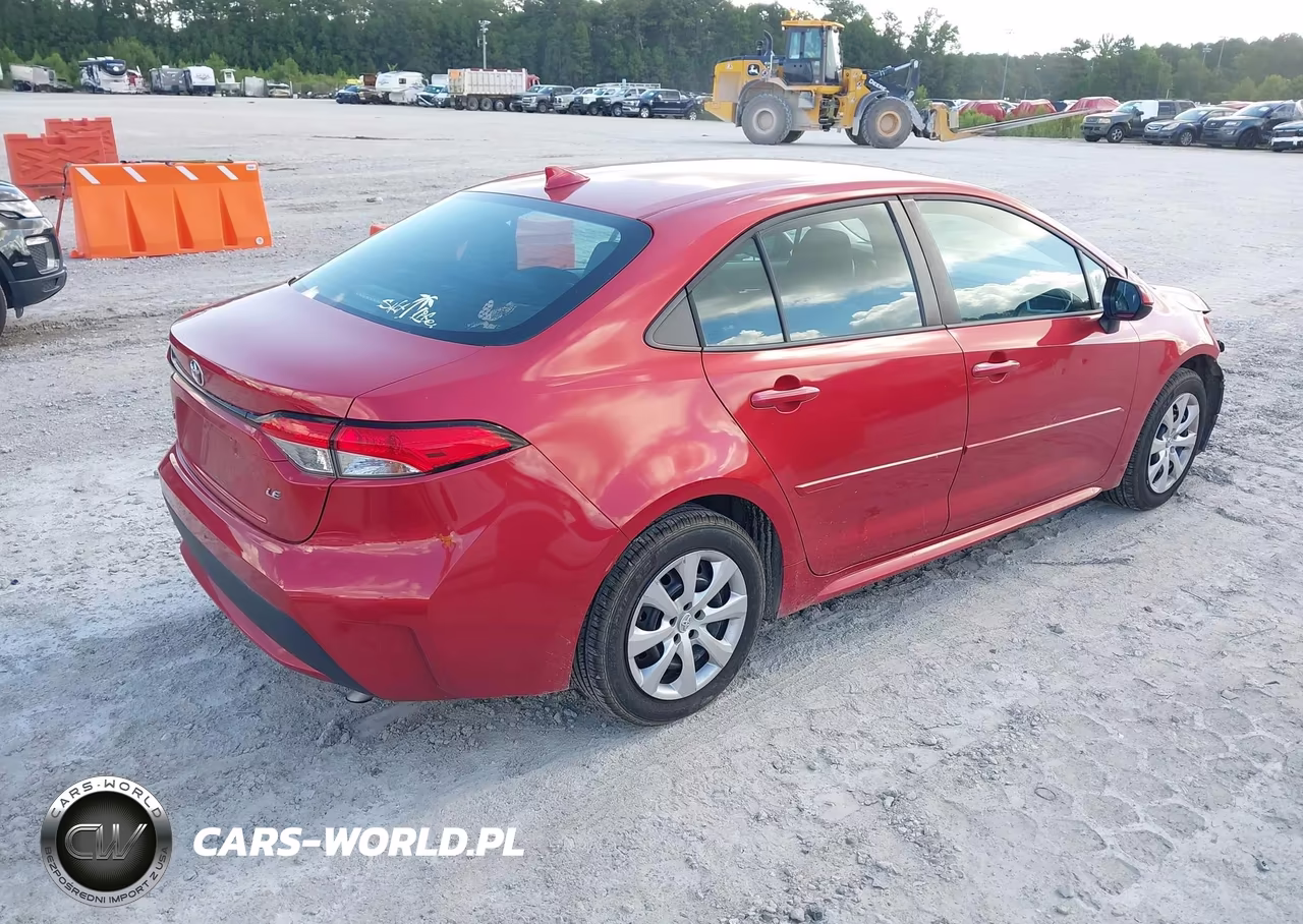2020 Toyota Corolla Le VIN:5YFEPRAE6LP126695 - 4