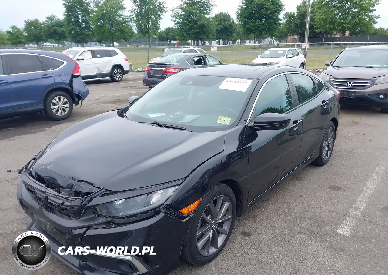 2019 Honda Civic Ex VIN:19XFC1F34KE204075 - 2