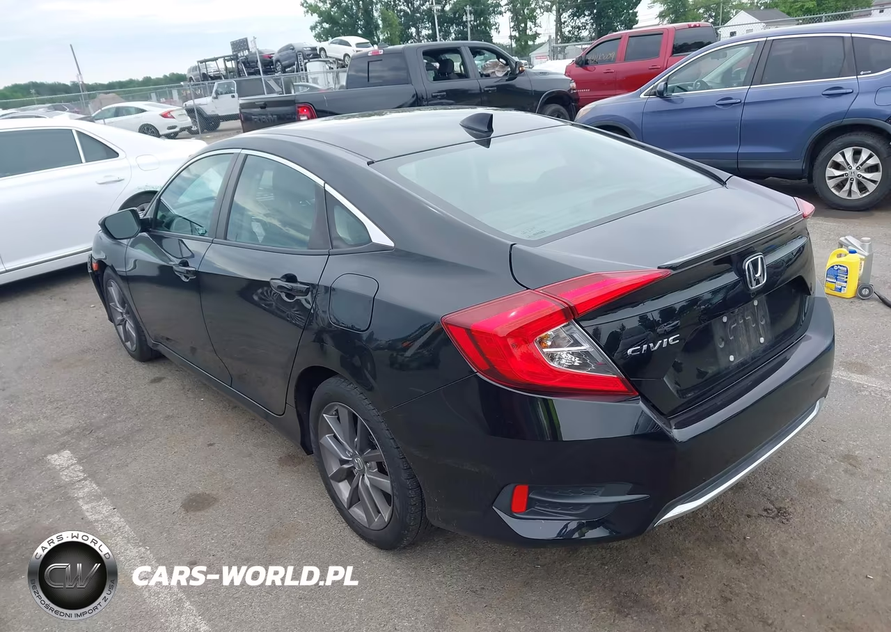 2019 Honda Civic Ex VIN:19XFC1F34KE204075 - 3