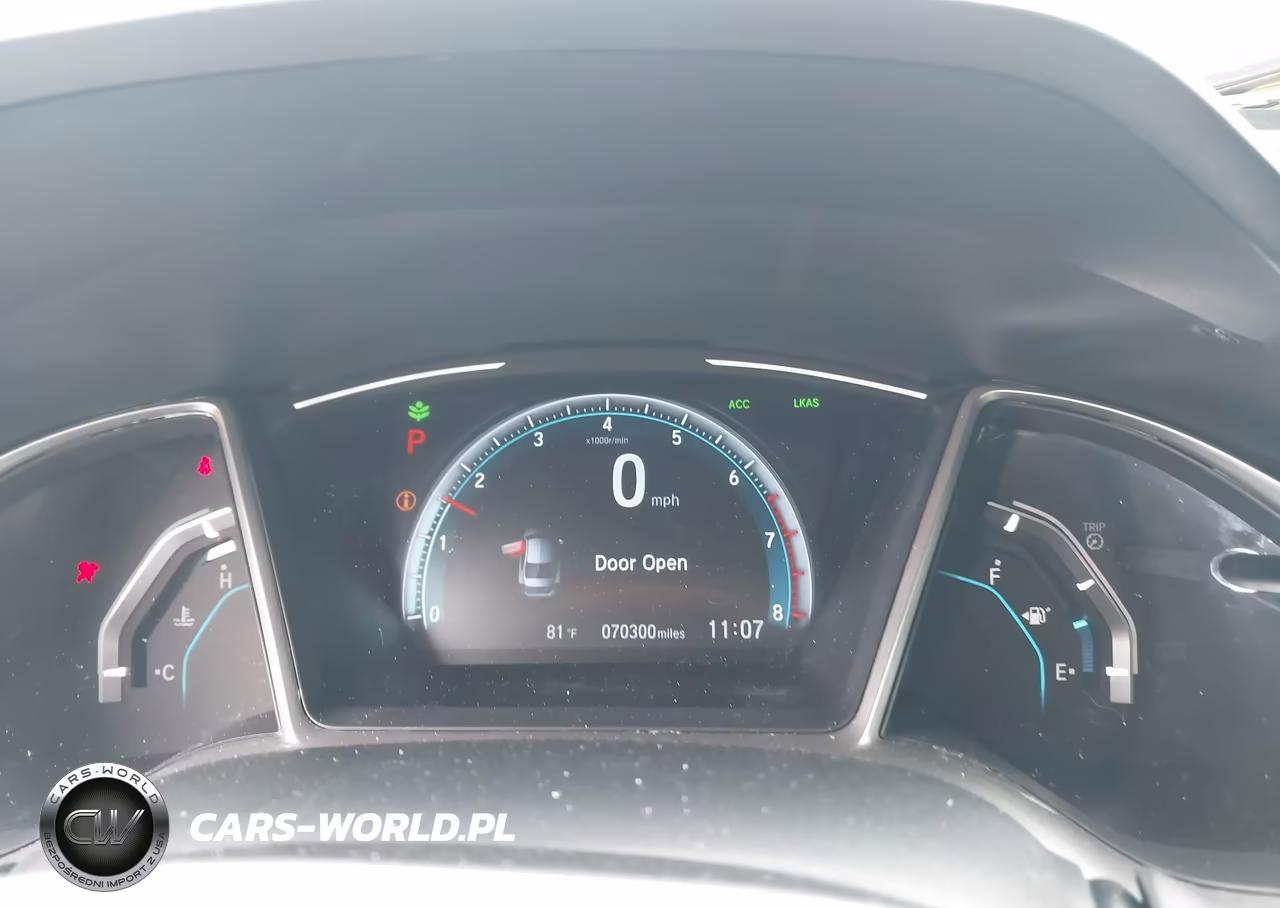 2019 Honda Civic Ex VIN:19XFC1F34KE204075 - 7