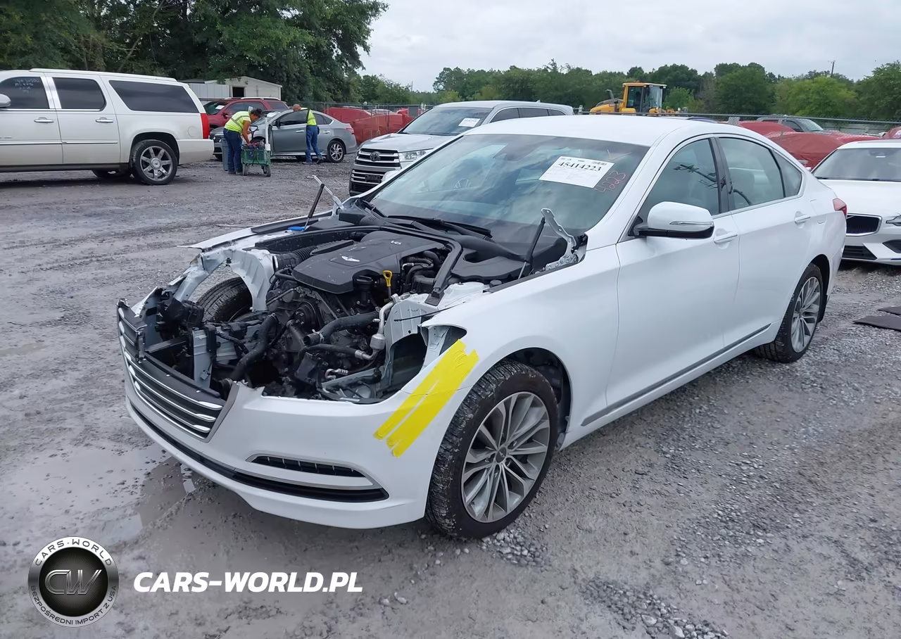 2017 Genesis G80 3.8 VIN:KMHGN4JE0HU171719 - 2