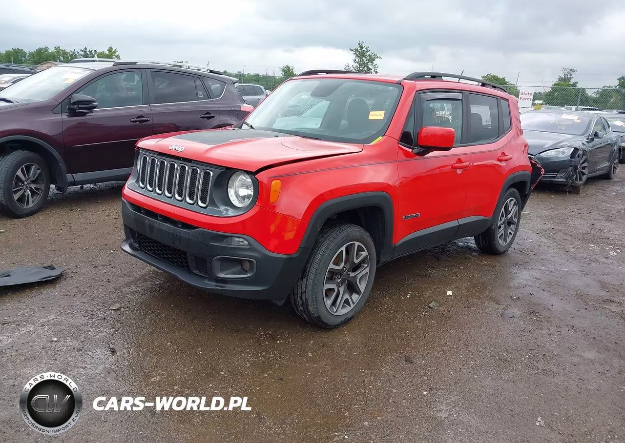 2017 Jeep Renegade Latitude 4X4 VIN:ZACCJBBB5HPF33004 - 2