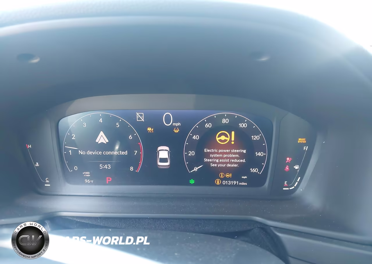 2026 Honda Accord Se VIN:1HGCY1F4XTA000335 - 7