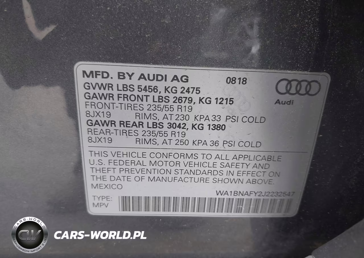 2018 Audi Q5 2.0T Premium-2.0T Tech Premium VIN:WA1BNAFY2J2232547 - 9