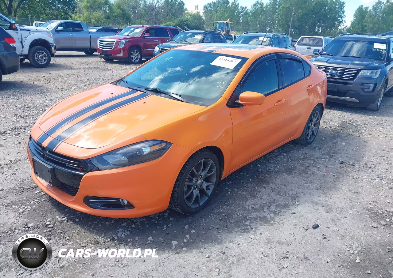 2013 Dodge Dart Sxt VIN:1C3CDFBA3DD320250 - 2