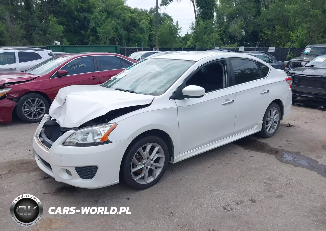 2013 Nissan Sentra Sr VIN:3N1AB7AP8DL635708 - 2