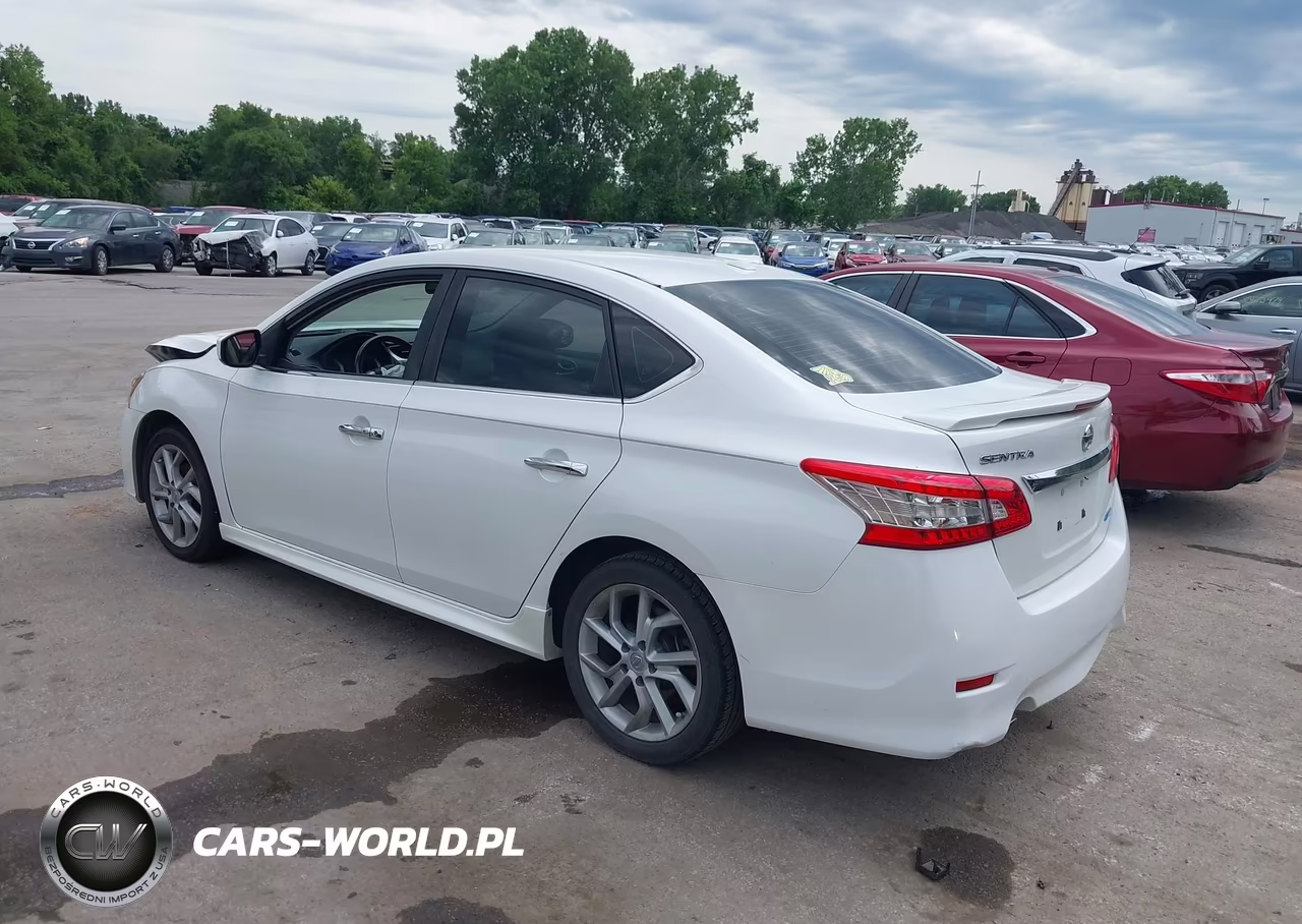 2013 Nissan Sentra Sr VIN:3N1AB7AP8DL635708 - 3