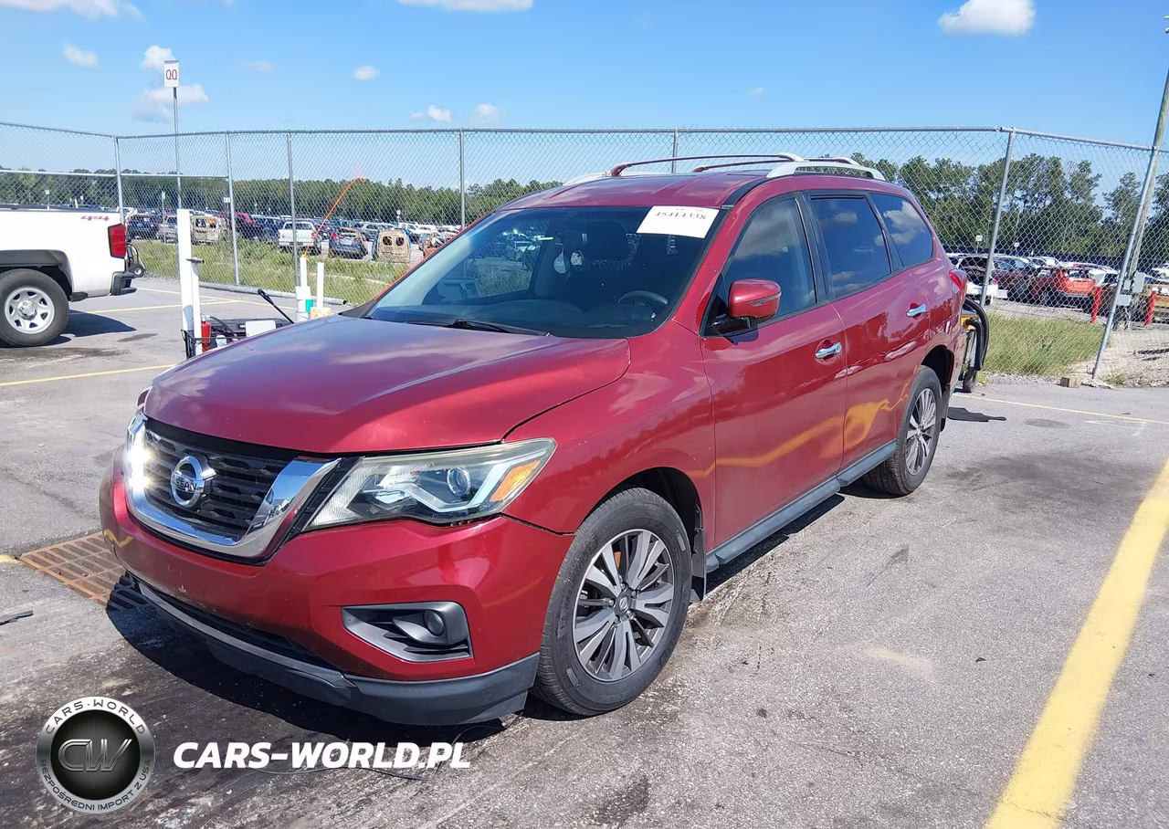 2017 Nissan Pathfinder Sv VIN:5N1DR2MN5HC659187 - 2