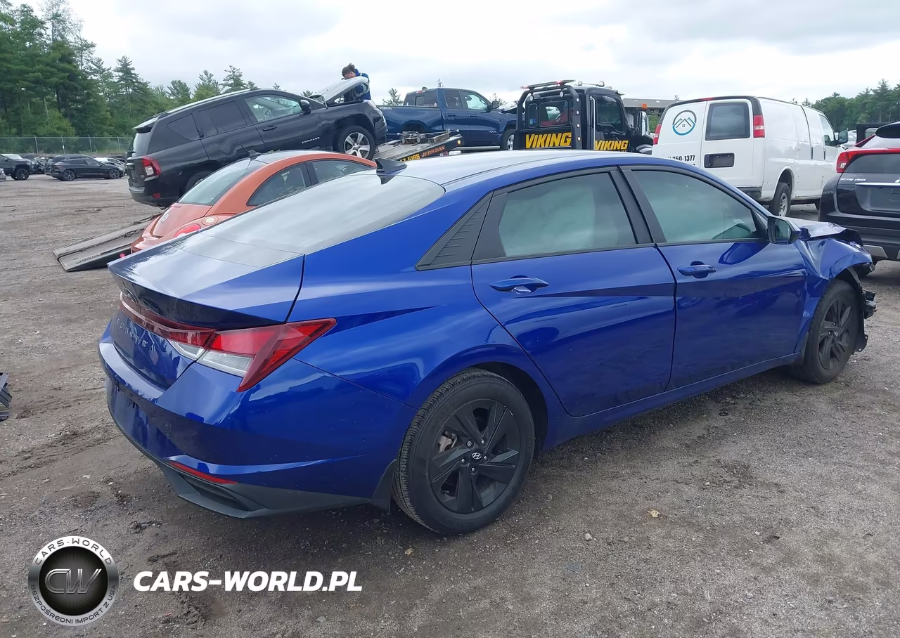 2023 Hyundai Elantra Sel VIN:KMHLM4AG0PU431487 - 4