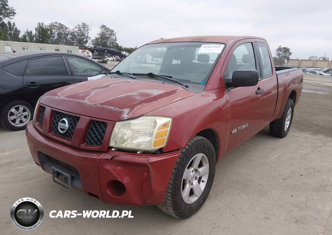 2006 Nissan Titan Xe VIN:1N6AA06A36N529498 - 2