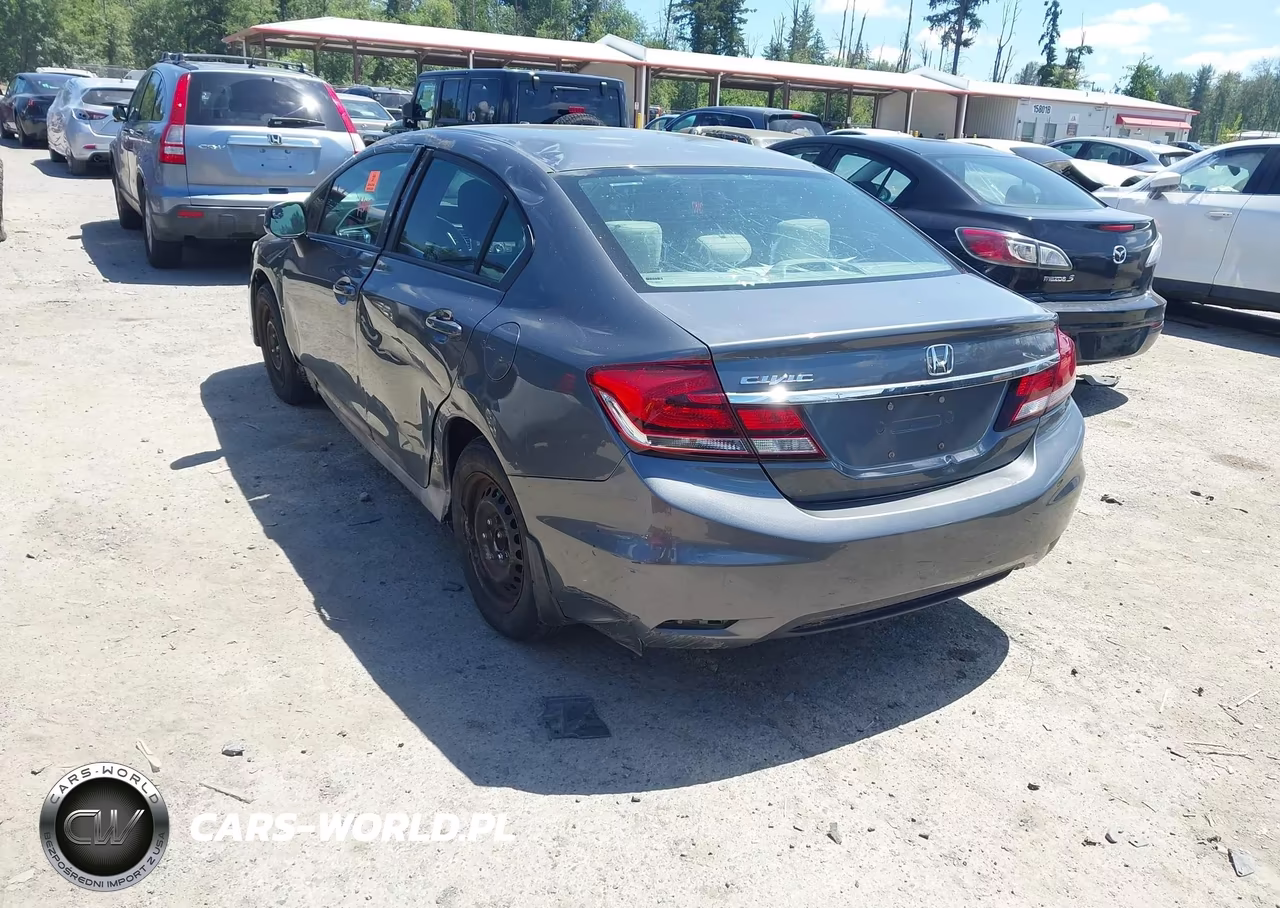 2013 Honda Civic Lx VIN:19XFB2F5XDE288710 - 3
