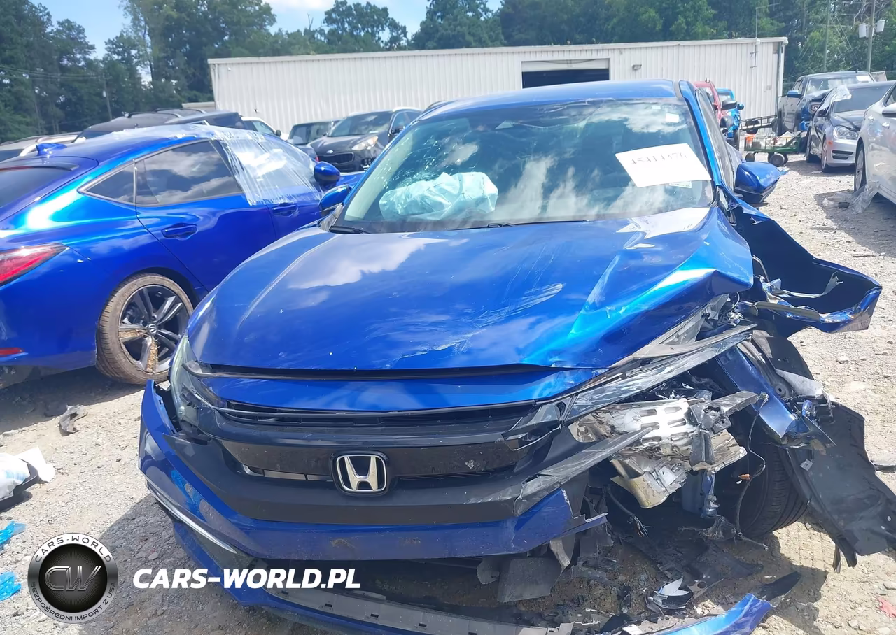2019 Honda Civic Lx VIN:2HGFC2F6XKH543591 - 12