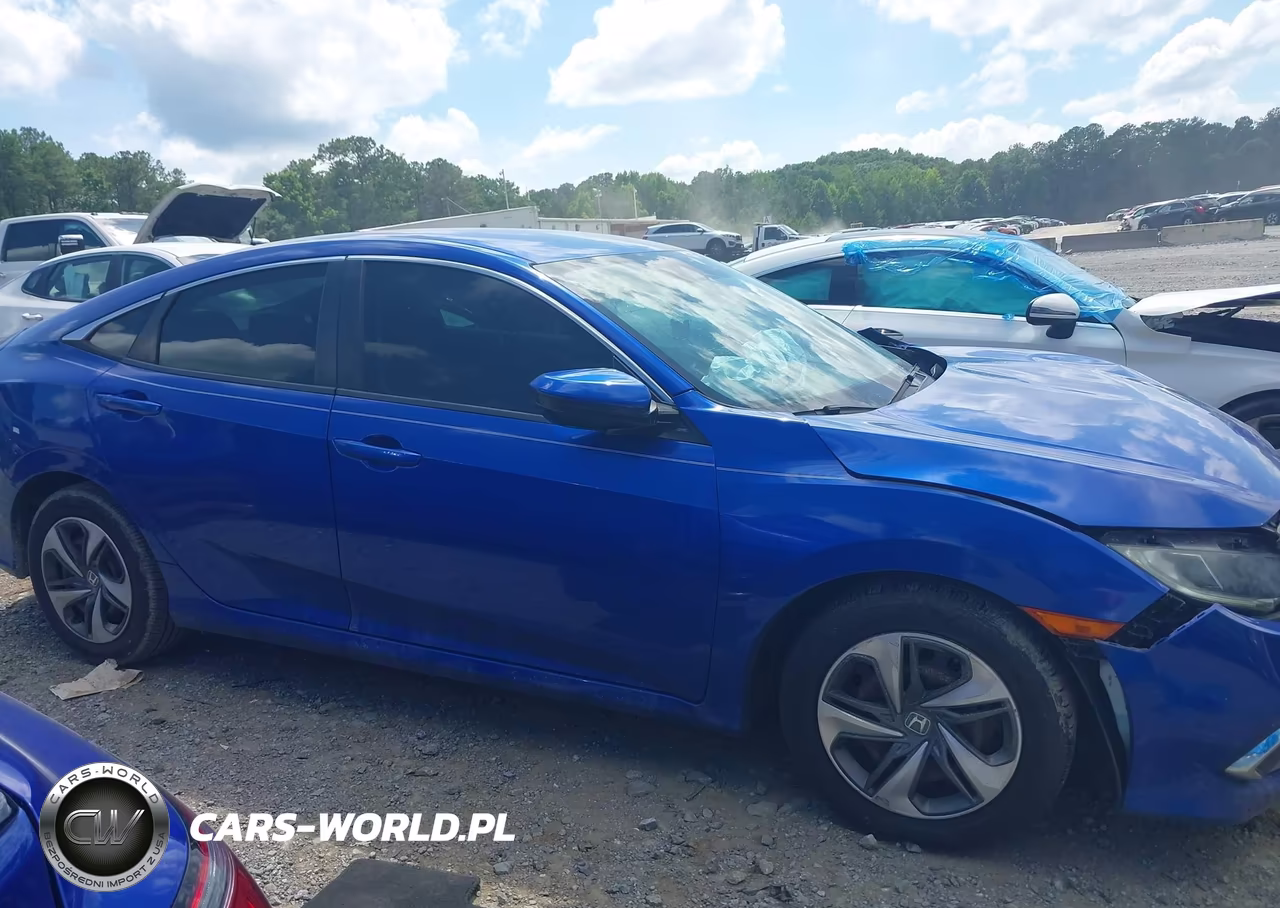 2019 Honda Civic Lx VIN:2HGFC2F6XKH543591 - 13