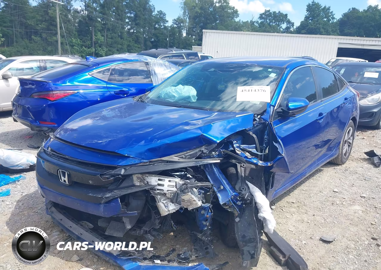 2019 Honda Civic Lx VIN:2HGFC2F6XKH543591 - 2