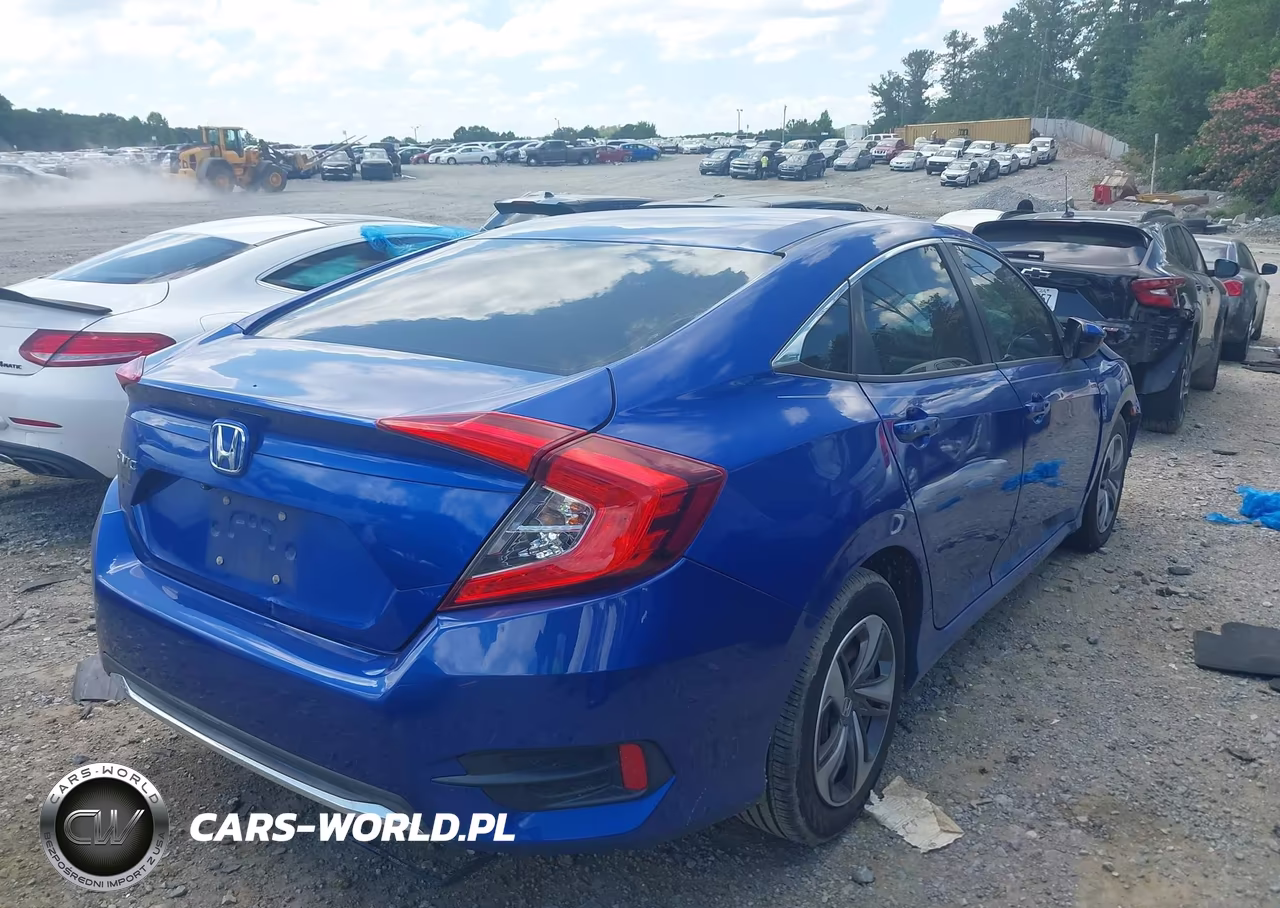 2019 Honda Civic Lx VIN:2HGFC2F6XKH543591 - 4