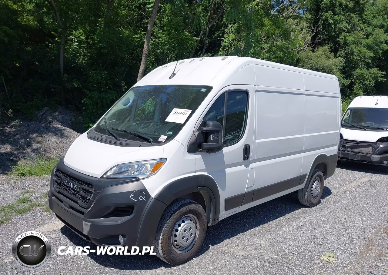 2025 Ram Promaster 2500 Tradesman High Roof 136 Wb W-Pass Seat VIN:3C6LRVCG6SE512002 - 2
