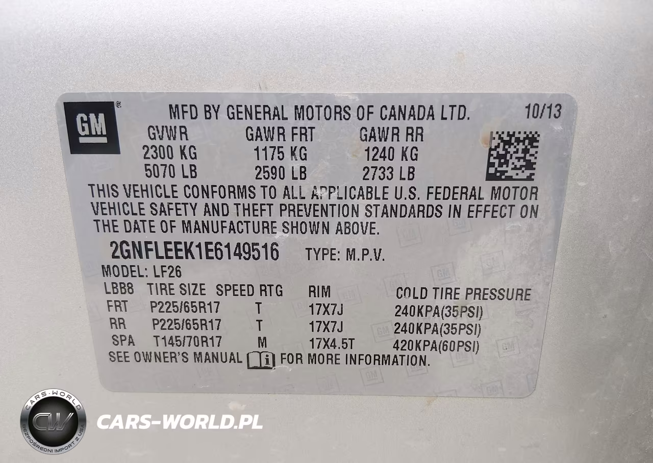 2014 Chevrolet Equinox Ls VIN:2GNFLEEK1E6149516 - 9
