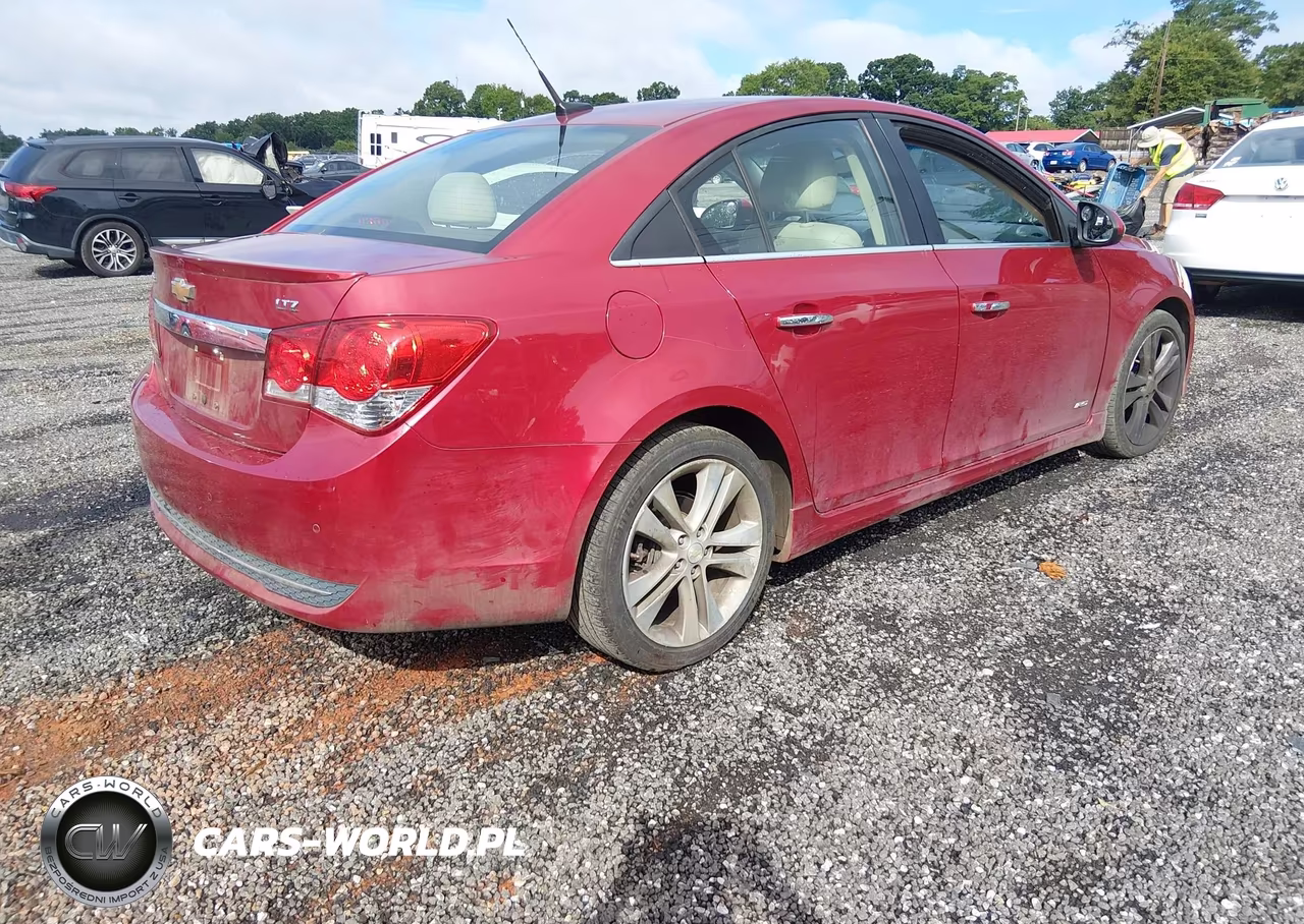 2012 Chevrolet Cruze Ltz VIN:1G1PH5SC0C7234042 - 4