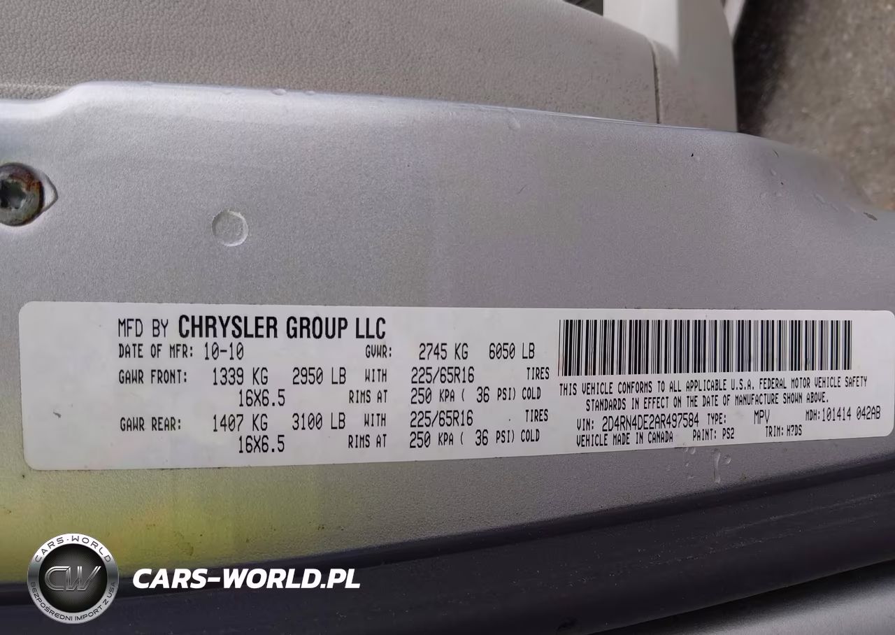 2010 Dodge Grand Caravan Se VIN:2D4RN4DE2AR497584 - 9