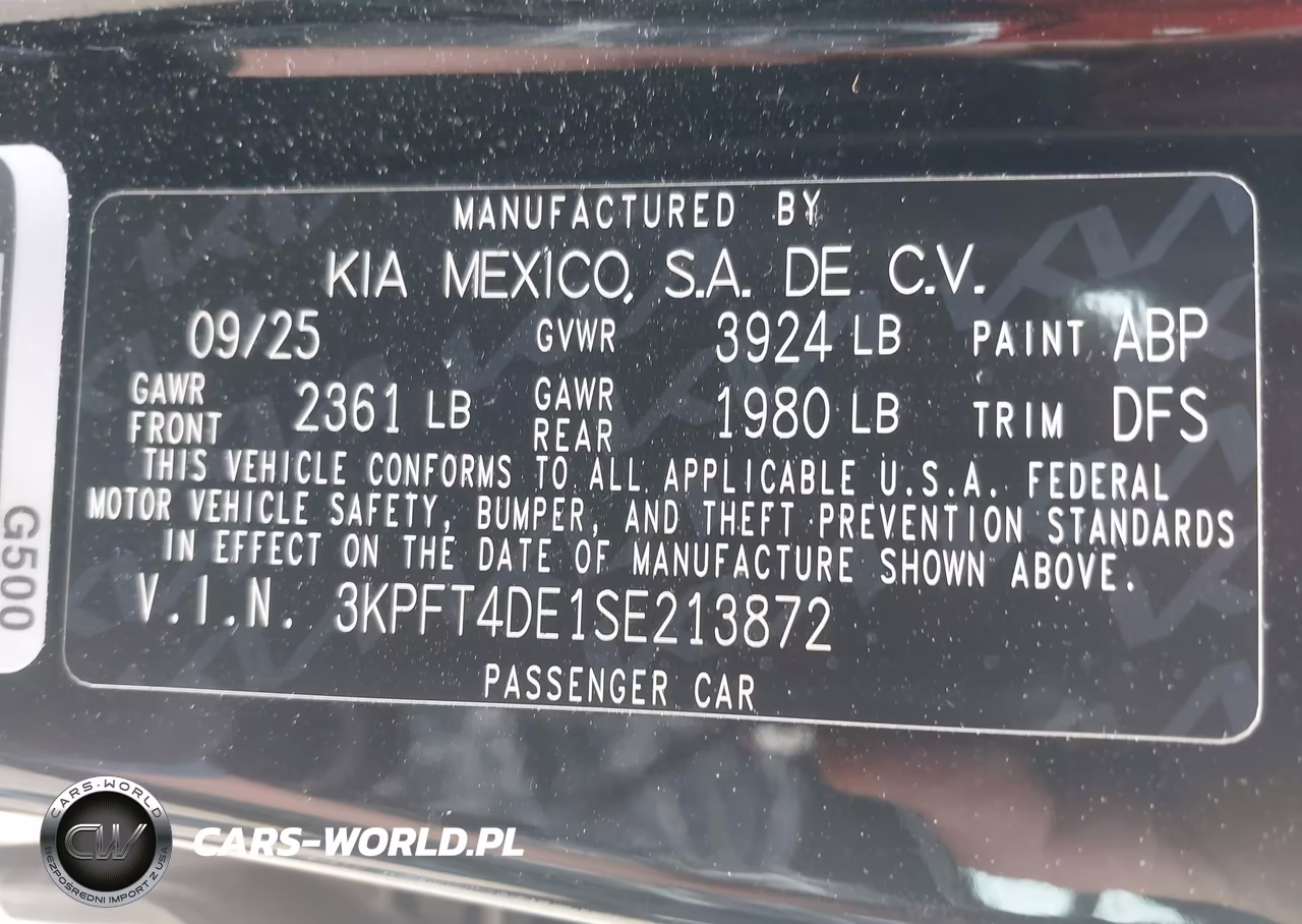 2025 Kia K4 Lxs VIN:3KPFT4DE1SE213872 - 9