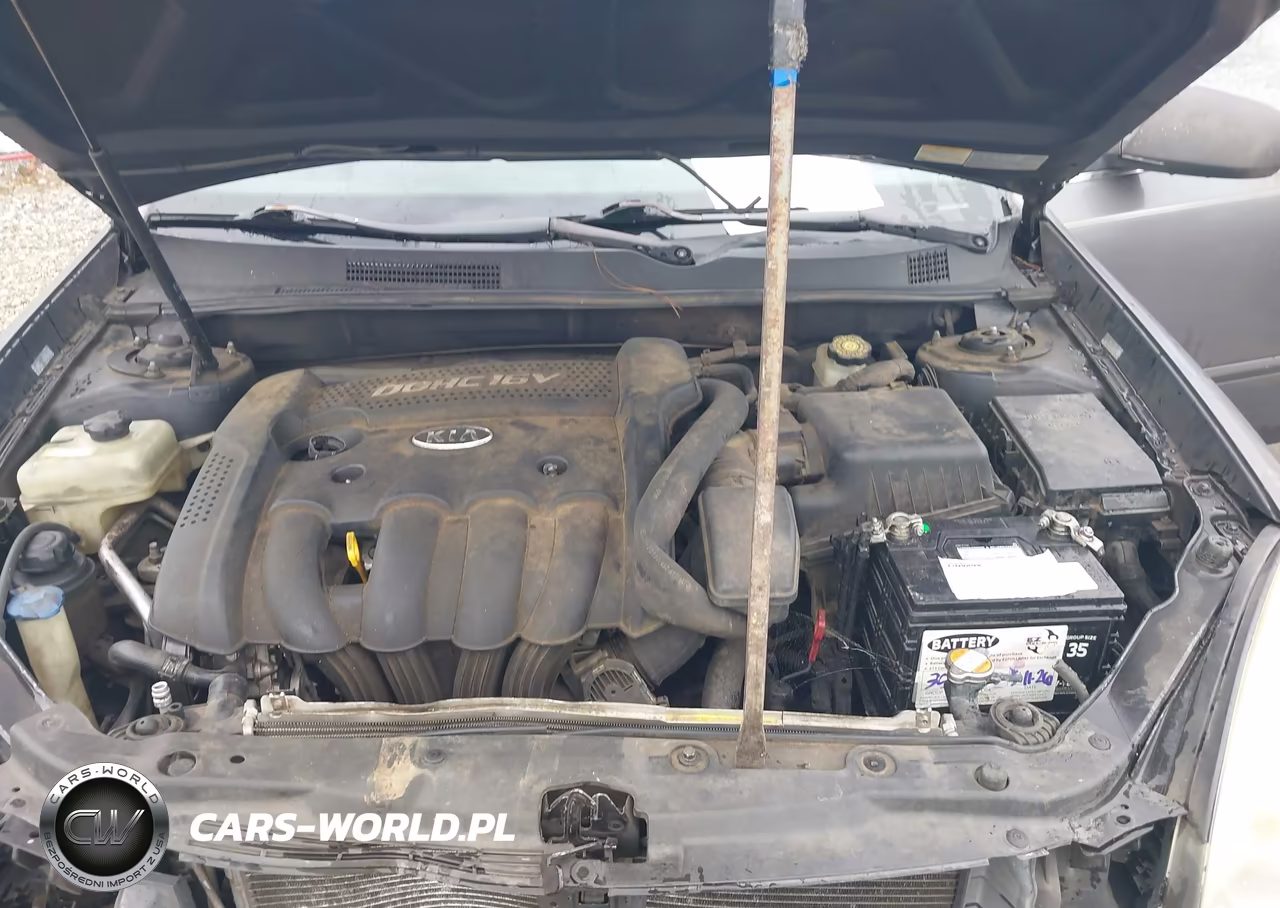 2007 Kia Optima Lx VIN:KNAGE123375150403 - 10